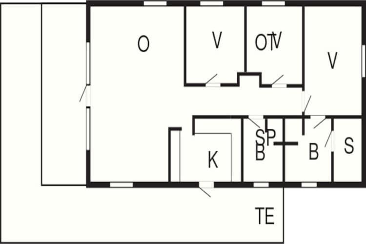 Three-Bedroom Holiday Home In Lokken 1 Bagian luar foto